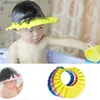 Bonnets de douche Bébé enfants enfants shampooing sûr bain bonnet de douche bébé douche protéger les yeux étanche anti-éclaboussures bouclier de lavage des cheveux pour infantile L231110