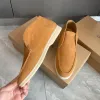 Designer 23s Shoes Loros LP Casual Shoes Open Walks Summer Walk Deck Shoes Suede Loafer City Lazy Loafers Män Kvinnor Sept Sneaker Mid Cut Outdoor Shoes