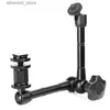 Selfie Monopods CNC Aluminium Magic Arm Opvouwbare Mount Houder Monopod Selfie Stick met 1/4 inch Schroef voor Gopro Hero SJcam OSMO Camera's Q231110