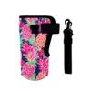 Red Lips Neoprene Water Bottle Holder Valentine Lipd Insulated Cooler Cup Bag Sleeves Neoprene Bottle Pouches DOM2311