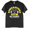 Camisetas masculinas Camiseta de algodão Summer Powerhouse Gym Harajuku Geek Funny Top 230410