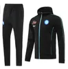 22 23 24 Napoli TrackSuit Maillot de football Kit de football 2023 Veste SSC Naples D10S Hommes Costume d'entraînement Porter Formation tuta Chandal Squitude Jogging