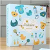 Álbuns Livros Álbuns Álbuns Livros 200 Bolsos 6 Polegada P O Álbum 10X15Cm Quadro De Armazenamento De Imagens Para Crianças Crianças Presente Scrapbooking Caso Drop D Otxoj