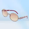 2019 new natural wood full frame diamond glasses 7550178 high quality sunglasses the entire frame is wrapped in diamonds Size 556290408