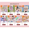 Блокноты Kawaii A5 Переплет Kpop PO Альбом Notebbook Hard Cover Poscard Memory Card Dired School Stactory 230408