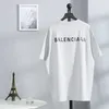 Luxury Designer women t shirt High Edition Family Spring/Summer Classic Front Back English Letter Gel Print Solid Sleeve T-Shirt