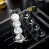 Baking Moulds Durable No Deformation Transparent Good Toughness Whiskey Sphere Large Ice Ball Mold Maker Wide Application