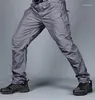 Pantalons pour hommes Tactique Hommes Vêtements de travail Ripstop Pantalon militaire imperméable Pantalon cargo multi-poches Jogger Armée SWAT Escalade Grande Taille 6XL