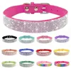 Halsbanden Hondenhalsband Kristal Glitter Strass Halsbanden voor huisdieren Zinklegering Gesp Halsband voor kleine middelgrote honden Katten Chihuahua Mopshond Halsband 231110