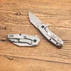 Nowy przylot KS1408 Wspomagany Flipper Nóż Składanie 8CR13Mov Stone Wash Blade Stal Stael Stal Handel na zewnątrz Kamping na kemping EDC Pocket Folder z pudełkiem detalicznym