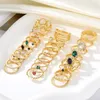 Fashion Geometric Knuckle Rings set For Women Crystal Gold color Finger Ring Boho Ladies wedding Jewelry Gift