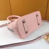 Mode rosa Designer-Tasche Alma BB Luxushandtaschen Geldbörse Umhängetasche Umhängetasche Tote Leder Messenger Bag Kosmetik Umhängetasche Shopping Geldbörsen Dame