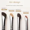 Makeup Brushes Brush Sickle Eyeliner Women's Nasal Shadow Animal Hair Blade Eyelid Sleeping Silkworm