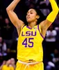 2023 Kvinnor LSU Tigers basket Jersey Angel Reese sista-Tear Poa Flaujae Johnson Kateri Poole Jasmine Carson Hannah Gusters Alexis Morris Jerseys sydd