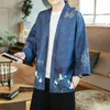 Ethnic Clothing Japanese Kimono Cardigan Men Summer Haori Samurai Kimonos Streetwear Costumes Shirt Japones Mens Yukata