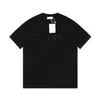 Luxe Designer Women T Shirt High Edition 23 Summer Classic Basic Letter Print Unisex losse mouw T-shirt