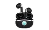 BT-A9 Ny digital Digital Display Wireless Bluetooth hörlurar TWS-tecknad 5.2 Stereo Macaron-hörlurar