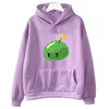 Dameshoodies Stardew Valley Slime Print Sweatshirts Leuke Grafische Vrouwelijke Casual Kleding Met Lange Mouwen Herfst Winter Fleece Truien