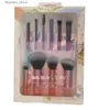 Make-up kwasten Mini Cosmetische Kwastenset Borstel 10 stuks Draagbaar Reispak Oogschaduw Schoonheid Make-up Gereedschap Nieuw Maquiagem Cosmetica Accessoires Q231110