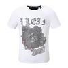 Moda nowy styl Phillip Plain Men T Shirts Designer Pp Skull Diamond T Shirt krótkie rękawie Brown Bear Brand Tee Wysokiej jakości czaszki T-shirt T-shirt T-shirt Pp88