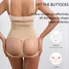 Formadores de mujeres Mujeres Bragas de control de cintura alta Levanta Pompis Body Shaperwear Tummy Adelgazamiento Culo Levantamiento Panty