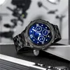 Titta på band rostfritt stål casestrap för Galaxy Watch 5 Pro 45mm inte titta på metall stötfångare omslag galax watch5 pro 45 band 231108