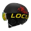 Ski Helmets LOCLE Ski Helmet Men Women CE Safety In-mold Skiing Snowboard Skateboard Snowmobile Helmet Size S/M/L/XL 231109