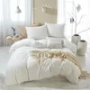 Bedding sets American Size Furball Tassel Duvet Cover Set Luxury King Queen Size Bedding Set Twin Full Quilt Covers Juego De Ropa De Cama 231110