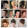 Parrucche sintetiche LUPU Chignon sintetico Scrunchies disordinato Fascia elastica Chignon dritto Updo Parrucchino Fibra ad alta temperatura Capelli finti naturali 231110