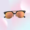 Nieuwe topkwaliteit club zonnebrillen heren dames merkontwerper UV400 master glazen klassieke zonnebrillen rijden semi -randloze RD3816 sq4212901