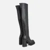 Bottes MUMANI femme cuissardes Super haute 8 cm de base talon carré bout rond concis bottes modernes 231110