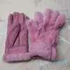 Designer Damen Herren Lederhandschuhe Schaffell helle weibliche Winter warme Mode winddichtes Frostschutzmittel im Freien