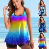 Women's Swimwear Sexy Two Piece Swimwear Tankini Swimwear Women's Plus Size Monokini Summer Swimwear 230410