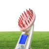 Ny 4 i 1 LCD -uppladdningsbar Electric Laser REGrowth Hair Comb Grow Hair Brush Scalp Massager Anti Hair Loss Health Care Machine9312205