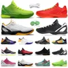 6 5 Proto Chaussures de basket-ball pour hommes Sneaker Mambacita Reverse Grinch Del Sol All Star 6s Big Stage Alternate Bruce Lee Chaos Night Prelude 5s Baskets pour hommes Baskets de sport