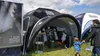 Tente gonflable de Camping d'événement d'exposition d'auvent extérieur personnalisé de fournisseur d'usine d'osmanthus d'or