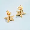 Boucles d'oreilles en acier inoxydable pour femmes, petite étoile mignonne, Punk, Piercing, accessoires bijoux minimalistes