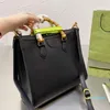 2023-designers torebki Kobiety bambusowa stawowa torebka dopasowanie kolorów Kolor Blugi duża pojemność torba na zakupy vintage w stylu mody