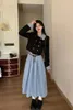 Rokken Koreaanse stijl herfst plus size dames Franse high-end mode pak temperament rok tweedelige set dames chic