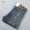 Designer jeans herrar byxor linne byxor hip hop män jeans orolig rippad cyklist smal fit motorcykel denim för män M-3XL FD14