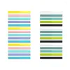 Gift Wrap 160/300Pcs Color Stickers Transparent Fluorescent Index Tabs Flags Sticky Note Stationery Children Gifts School Office Supplies