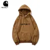 Sweats à capuche pour hommes Sweatshirts Marque tendance Carhart Lettre classique brodée Pull à capuche en polaire à capuche ample pour hommes et femmes