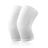 Knie pads elleboog 1 paar elastische ventilatie sportsteun ondersteuning ultradunne doek past de huid beter is unisex lopende wandelsportwaren