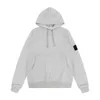 Stones Island Designers Pullover Hoodie High-End Brand Badge Sleeve Long Bottom Shirt Men and Women Stones Island Sweatshirt High Quality Comfort Hoodie 5231