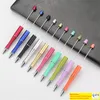 mix color add a beads ballpoint promotional Kids Play Christmas Gifts Creative DIY cheap plastic Beadable pens bead ball pen