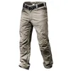 Męskie spodnie mężczyźni Wojskowe spodnie ładunkowe Bla khaki armia bojowe spodnie Swat ripstop spodni Z0410