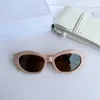 Volledige frame zonnebrillen Designer Sunglases Lunettes Hoge kwaliteit Womens Oversized zonnebril 90's Zonnebrillen Zonnebril Optische CL40238U