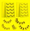 False Eyelashes Clusters DIY Individual Natural Volume Segment Lashes 3D Effect Glue Bonded Band Extension ToolsFalse7711786