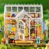 Doll House Accessories Robotime Rolife Dreamy Garden Diy Dollhouse Miniature Mini Wood Kit Toy 3D Diorama for Kids D231109