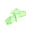 Chandelier Crystal Parts For K9 10pcs/Lot 38mm Light Green Color Glass Prism Pendants Decoration